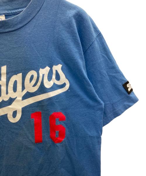 STARTER（スターター）STARTER (スターター) 90s Dodgers Tシャツ ブルー サイズ:Mの古着・服飾アイテム