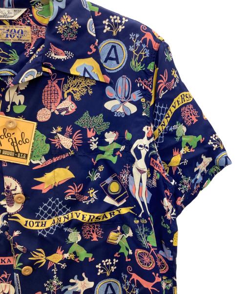 Sun Surf（サンサーフ）Sun Surf (サンサーフ) アロハシャツ ネイビー サイズ:M 未使用品の古着・服飾アイテム