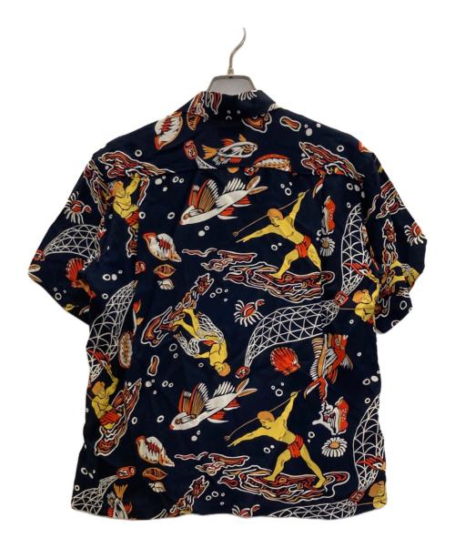 Sun Surf（サンサーフ）Sun Surf (サンサーフ) アロハシャツ ネイビー サイズ:M 未使用品の古着・服飾アイテム