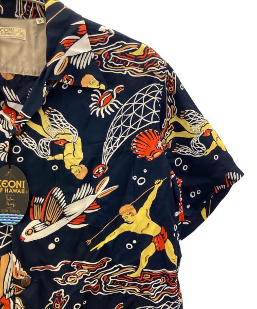 Sun Surf（サンサーフ）Sun Surf (サンサーフ) アロハシャツ ネイビー サイズ:M 未使用品の古着・服飾アイテム