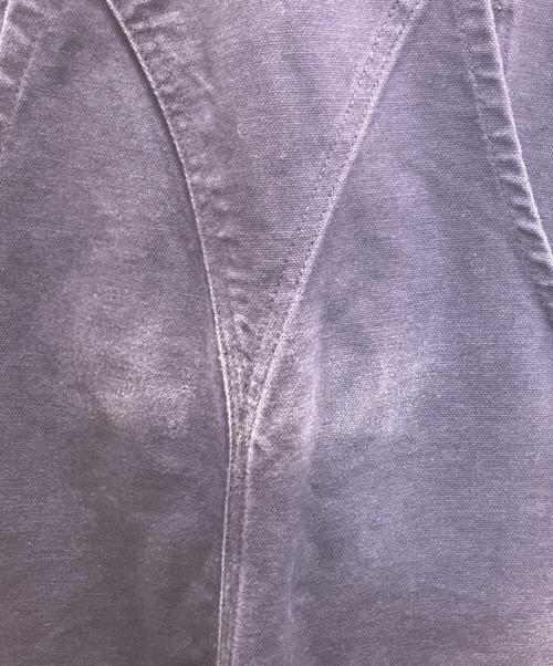 CarHartt（カーハート）CarHartt (カーハート) ダック地ダブルニーオーバーオール ネイビー サイズ:36×32の古着・服飾アイテム