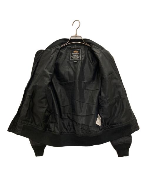ALPHA（アルファ）ALPHA (アルファ) MA-1ジャケット ブラック サイズ:Sの古着・服飾アイテム