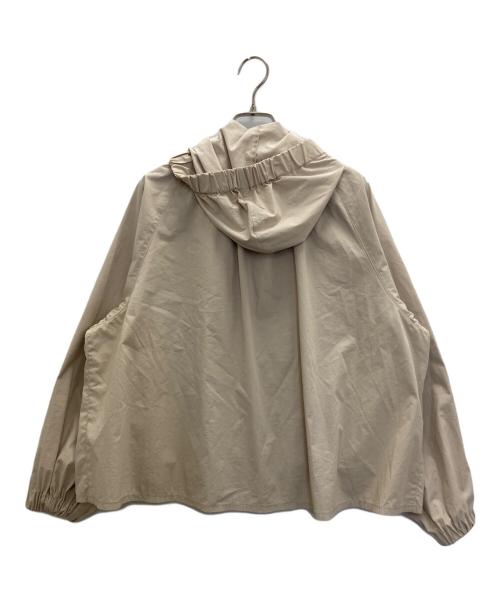 DES PRES（デ プレ）DES PRES (デ プレ) コットンナイロンタイプライター フーデッドブルゾン ベージュ サイズ:36の古着・服飾アイテム