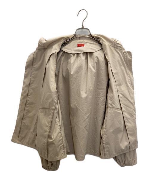 DES PRES（デ プレ）DES PRES (デ プレ) コットンナイロンタイプライター フーデッドブルゾン ベージュ サイズ:36の古着・服飾アイテム