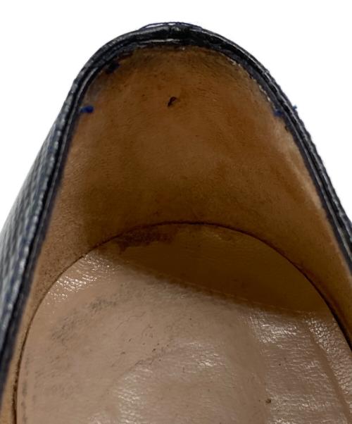 Salvatore Ferragamo（サルヴァトーレ フェラガモ）Salvatore Ferragamo (サルヴァトーレ フェラガモ) ヴァラリボンパンプス ブラック サイズ:25cmの古着・服飾アイテム