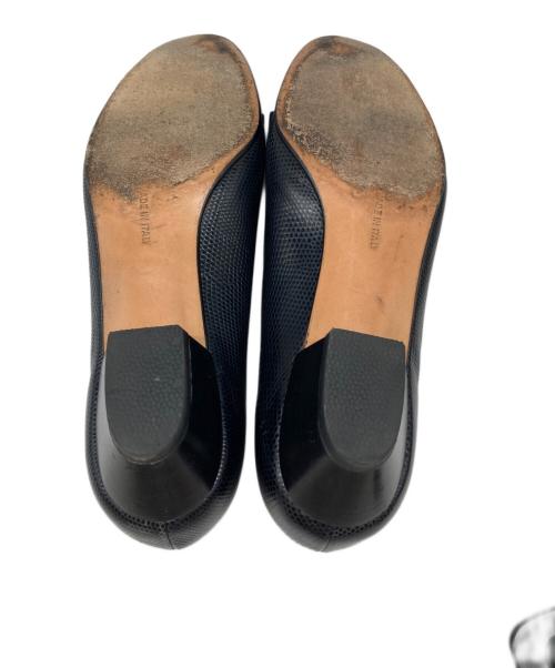 Salvatore Ferragamo（サルヴァトーレ フェラガモ）Salvatore Ferragamo (サルヴァトーレ フェラガモ) ヴァラリボンパンプス ブラック サイズ:25の古着・服飾アイテム