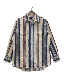 Wrangler（ラングラー）の古着「80'sウエスタンシャツ」｜アイボリー