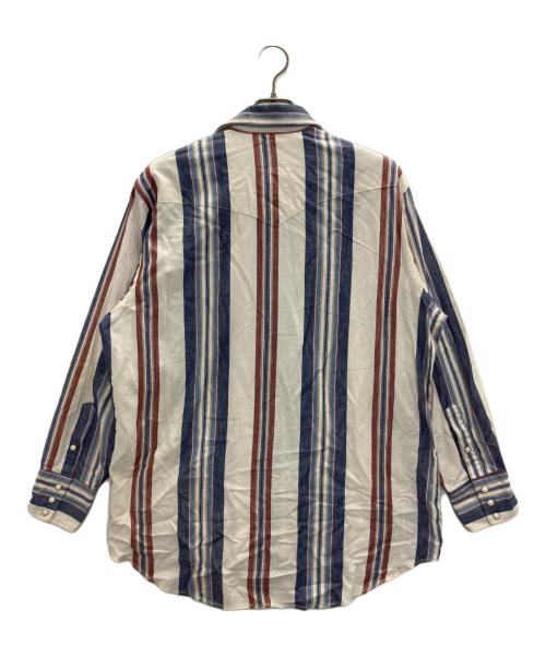 Wrangler（ラングラー）Wrangler (ラングラー) 80'sウエスタンシャツ アイボリー サイズ:XLの古着・服飾アイテム