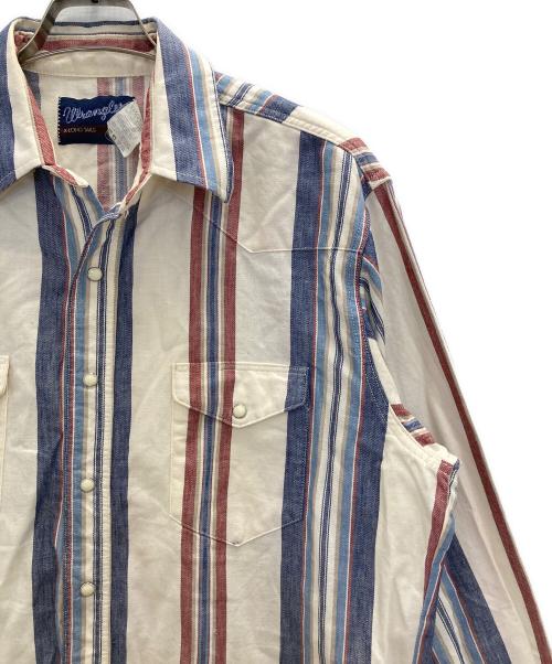 Wrangler（ラングラー）Wrangler (ラングラー) 80'sウエスタンシャツ アイボリー サイズ:XLの古着・服飾アイテム