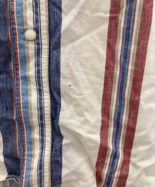 Wrangler（ラングラー）Wrangler (ラングラー) 80'sウエスタンシャツ アイボリー サイズ:XLの古着・服飾アイテム