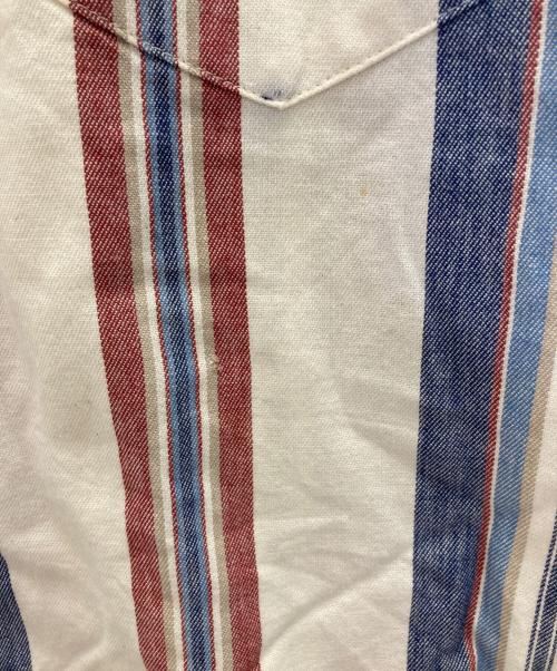 Wrangler（ラングラー）Wrangler (ラングラー) 80'sウエスタンシャツ アイボリー サイズ:XLの古着・服飾アイテム