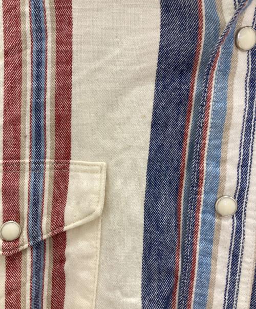 Wrangler（ラングラー）Wrangler (ラングラー) 80'sウエスタンシャツ アイボリー サイズ:XLの古着・服飾アイテム