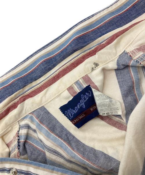Wrangler（ラングラー）Wrangler (ラングラー) 80'sウエスタンシャツ アイボリー サイズ:XLの古着・服飾アイテム