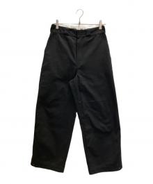 Dickies×N.HOOLYWOOD COMPILE（ディッキーズ×エヌ.ハリウッドコンパイル）の古着「WIDE PANTS」｜ブラック