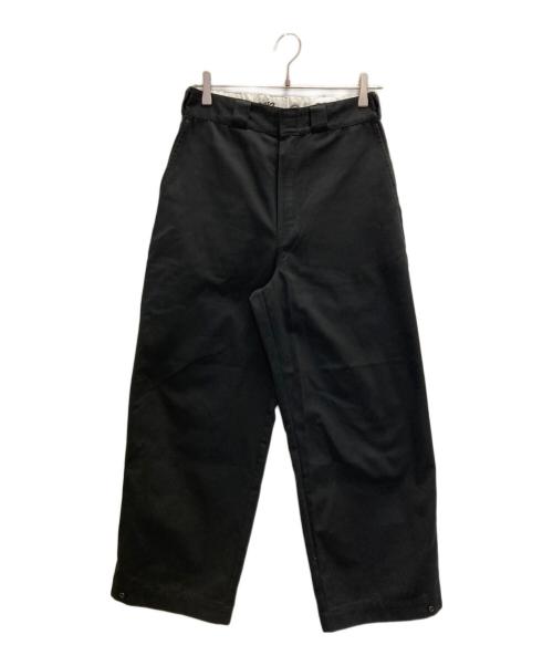 Dickies（ディッキーズ）Dickies (ディッキーズ) N.HOOLYWOOD COMPILE (エヌ.ハリウッドコンパイル) WIDE PANTS ブラック サイズ:Sの古着・服飾アイテム