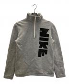 NIKE×COMME des GARCONS HOMME DEUXナイキ×コムデギャルソン オム ドゥ）の古着「ハーフジップスウェット」｜グレー