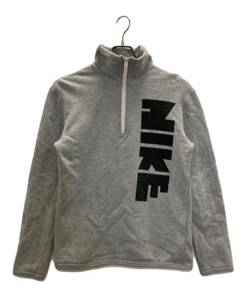 NIKE（ナイキ）NIKE (ナイキ) COMME des GARCONS HOMME DEUX (コムデギャルソン オム ドゥ) ハーフジップスウェット グレー サイズ:Sの古着・服飾アイテム