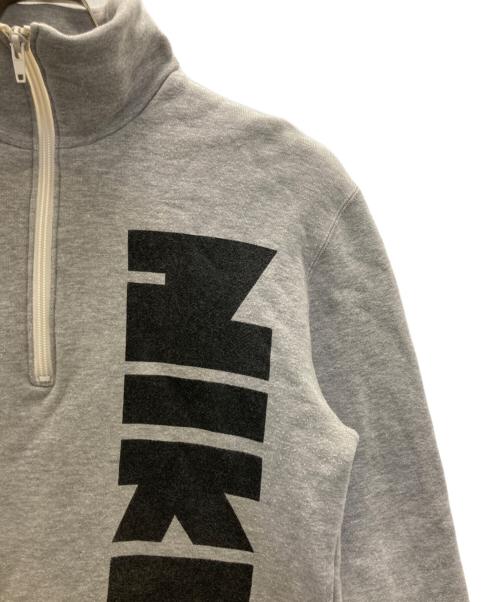 NIKE（ナイキ）NIKE (ナイキ) COMME des GARCONS HOMME DEUX (コムデギャルソン オム ドゥ) ハーフジップスウェット グレー サイズ:Sの古着・服飾アイテム