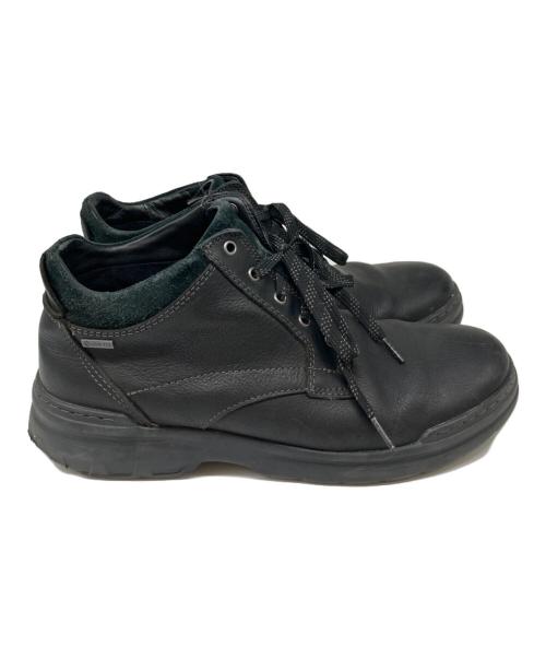 CLARKS（クラークス）CLARKS (クラークス) レザースニーカー ブラック サイズ:26.5㎝の古着・服飾アイテム