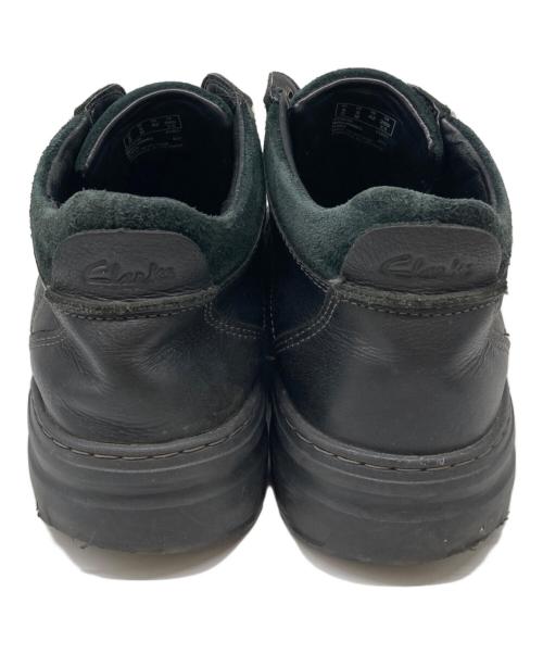 CLARKS（クラークス）CLARKS (クラークス) レザースニーカー ブラック サイズ:26.5㎝の古着・服飾アイテム