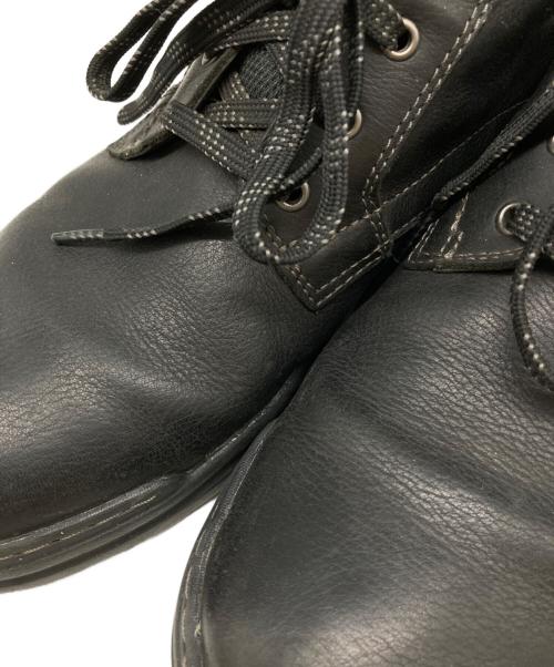 CLARKS（クラークス）CLARKS (クラークス) レザースニーカー ブラック サイズ:26.5㎝の古着・服飾アイテム