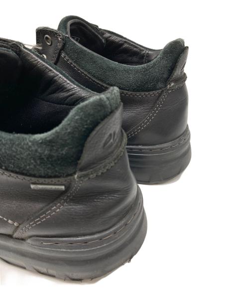 CLARKS（クラークス）CLARKS (クラークス) レザースニーカー ブラック サイズ:26.5㎝の古着・服飾アイテム