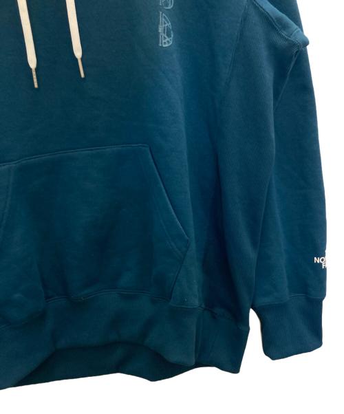 THE NORTH FACE（ザ ノース フェイス）THE NORTH FACE (ザ ノース フェイス) バックハーフドームフーディ ブルー サイズ:XLの古着・服飾アイテム