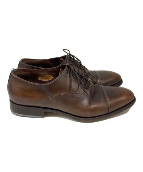 Santoni（サントーニ）Santoni (サントーニ) ストレートチップシューズ ブラウン サイズ:46の古着・服飾アイテム