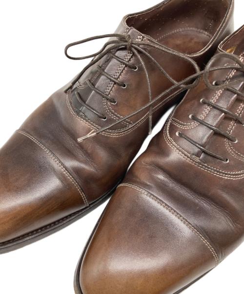 Santoni（サントーニ）Santoni (サントーニ) ストレートチップシューズ ブラウン サイズ:46の古着・服飾アイテム