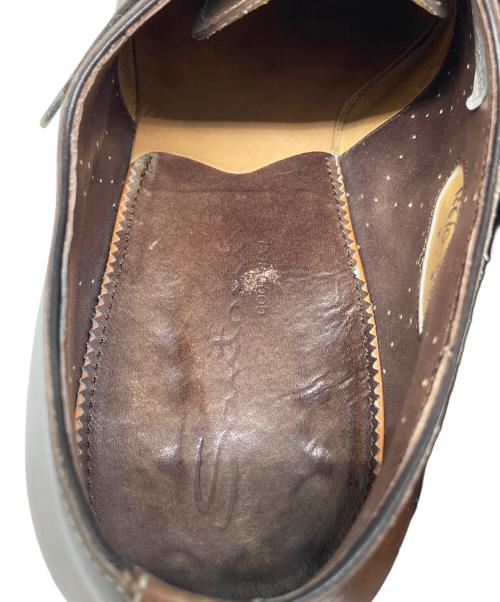 Santoni（サントーニ）Santoni (サントーニ) ストレートチップシューズ ブラウン サイズ:46の古着・服飾アイテム