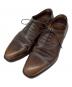 Santoni（サントーニ）の古着「ストレートチップシューズ」｜ブラウン