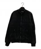 DOLCE & GABBANAドルチェ＆ガッバーナ）の古着「キルティングロゴブルゾン」｜ブラック