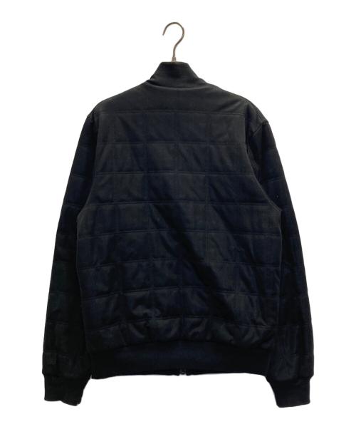 DOLCE & GABBANA（ドルチェ＆ガッバーナ）DOLCE & GABBANA (ドルチェ＆ガッバーナ) キルティングロゴブルゾン ブラック サイズ:48の古着・服飾アイテム
