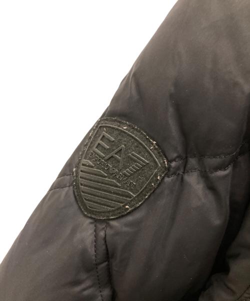 EA7（イーエーセブン）EA7 (イーエーセブン) ナイロンキルティングダウンジャケット ブラック サイズ:Mの古着・服飾アイテム