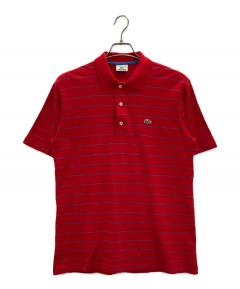 中古・古着通販】LACOSTE (ラコステ) ポロシャツ レッド サイズ:US XL