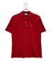 LACOSTE（ラコステ）の古着「ポロシャツ」｜レッド