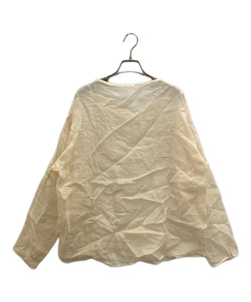 Whim Gazette（ウィムガゼット）Whim Gazette (ウィムガゼット) ラミープルオーバー アイボリー サイズ:FREEの古着・服飾アイテム