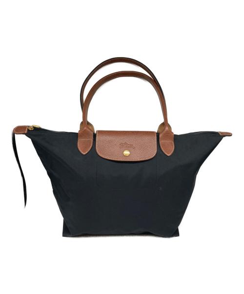 LONGCHAMP（ロンシャン）LONGCHAMP (ロンシャン) ル プリアージュ オリジナル L ショルダーバッグ ブラックの古着・服飾アイテム