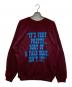 sports wear (スポーツウェア) PEANUTS (ピーナッツ) プリントスウェット レッド サイズ:L：6000円