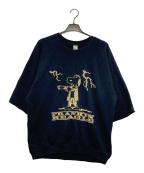 sports wear×PEANUTSスポーツウェア×ピーナッツ）の古着「S/S プリントスウェット」｜ネイビー