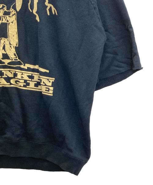 sports wear（スポーツウェア）sports wear (スポーツウェア) PEANUTS (ピーナッツ) S/S プリントスウェット ネイビー サイズ:Lの古着・服飾アイテム