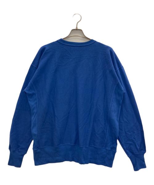 Champion REVERSE WEAVE（チャンピオン リバース ウィーブ）Champion REVERSE WEAVE (チャンピオン リバース ウィーブ) PILGRIM SURF+SUPPLY (ピルグリム サーフサプライ) プリントスウェット ブルー サイズ:Lの古着・服飾アイテム