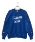 Champion REVERSE WEAVE（チャンピオン リバース ウィーブ）の古着「プリントスウェット」｜ブルー