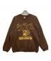 sports wear（スポーツウェア）の古着「CHARLIE BROWN プリントスウェット」｜ブラウン