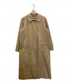 Burberry'sバーバリー）の古着「裏ノバチェックステンカラーコート」｜ベージュ