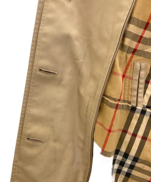 Burberry's（バーバリー）Burberry's (バーバリー) 裏ノバチェックステンカラーコート ベージュ サイズ:11AB3の古着・服飾アイテム
