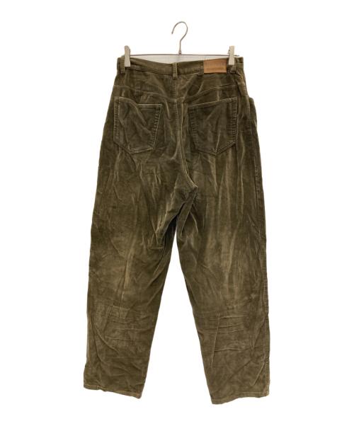 LAUREN RALPH LAUREN（ローレン ラルフ ローレン）LAUREN RALPH LAUREN (ローレン ラルフ ローレン) ベロアパンツ オリーブ サイズ:10の古着・服飾アイテム