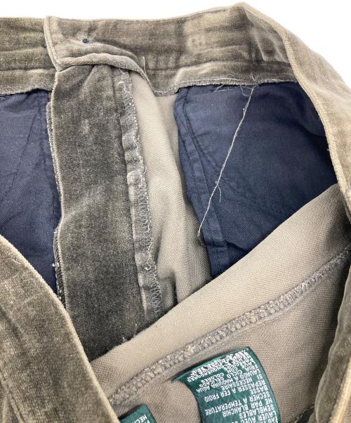 LAUREN RALPH LAUREN（ローレン ラルフ ローレン）LAUREN RALPH LAUREN (ローレン ラルフ ローレン) ベロアパンツ オリーブ サイズ:10の古着・服飾アイテム