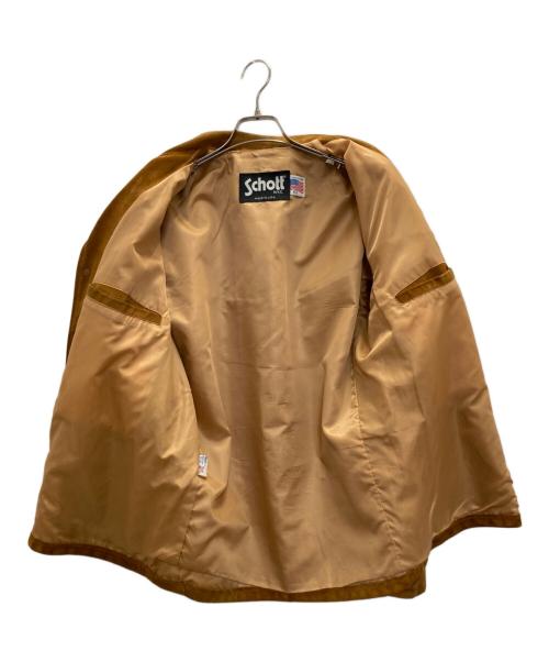Schott（ショット）Schott (ショット) ウエスタンスエードジャケット ブラウン サイズ:40の古着・服飾アイテム