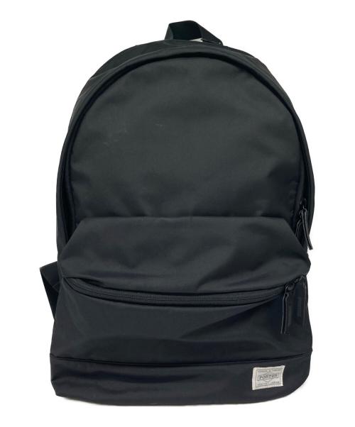 PORTER（ポーター）PORTER (ポーター) PORTER GIRL MOUSSE  DAYPACK ブラックの古着・服飾アイテム